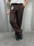 Baggy Kumaş Pantolon Kahve - 20010